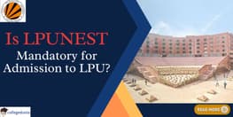 LPU Admission Without LPUNEST